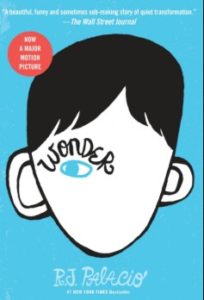 La copertina del libro Wonder